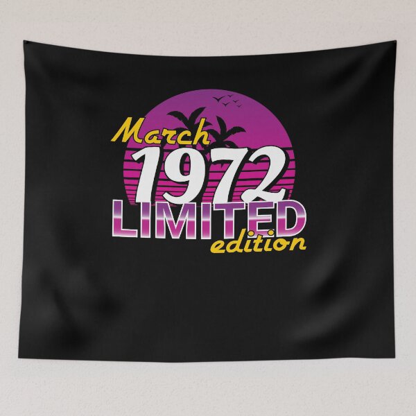 Item preview, Vintage March 1972 Limited Edition 50th Birthday 50 Year Old designed and sold by jafn-17.