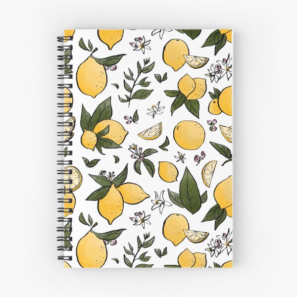 Item preview, Lemon Blossoms Pattern designed and sold by daniwestphalart.