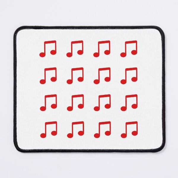 Item preview, Music Notes Pattern - Red  designed and sold by Inspirationmotivation.