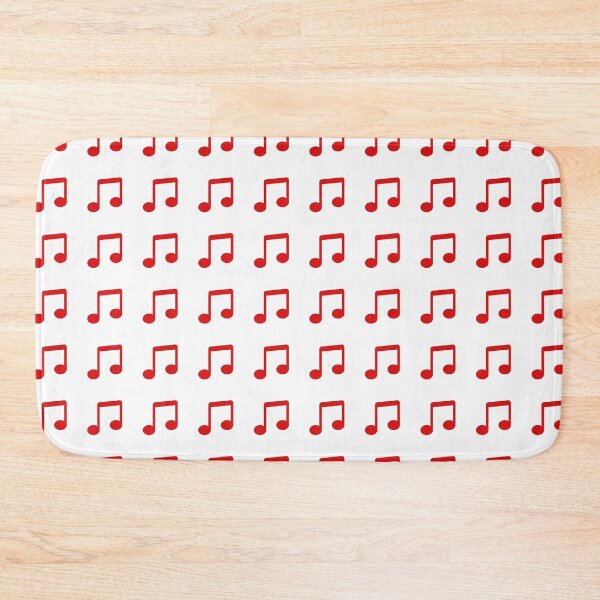 Item preview, Music Notes Pattern - Red  designed and sold by Inspirationmotivation.