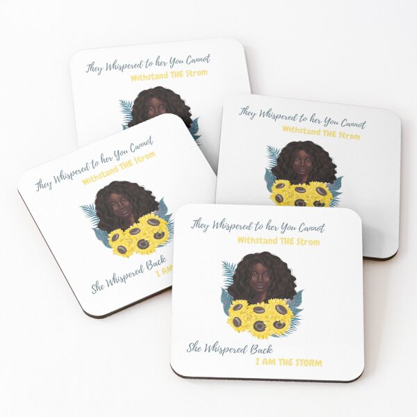Item preview,  she whispered back i am the storm black history month designed and sold by MDARTSY.