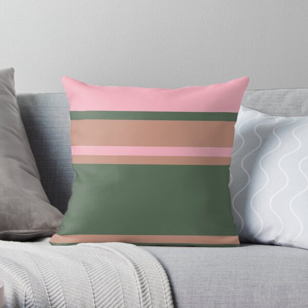 Pink and deals green cushions