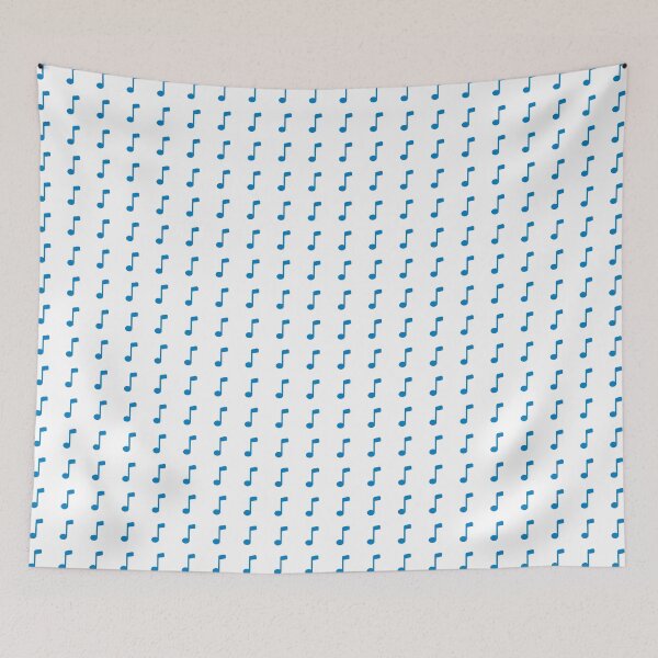 Item preview, Music Notes Pattern - light blue designed and sold by Inspirationmotivation.