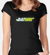 datway dat way migos slang Women's Fitted Scoop T-Shirt