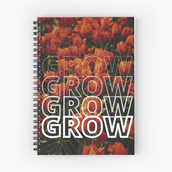 Item preview, GROW (Below) - Orange Flowers designed and sold by AliceSLee.