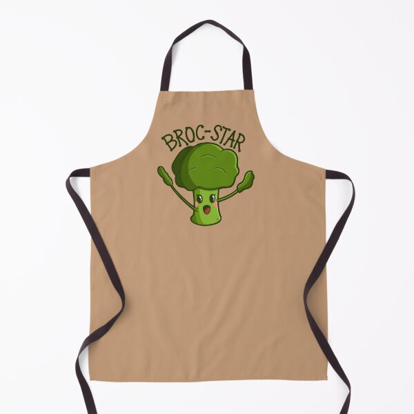 Item preview, “Broc-Star” Rock Star Broccoli designed and sold by Cyndi Carlson Draws.