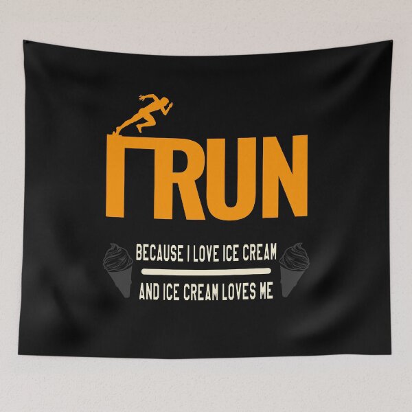 Item preview, I run because of icecream designed and sold by VictorL Designs.