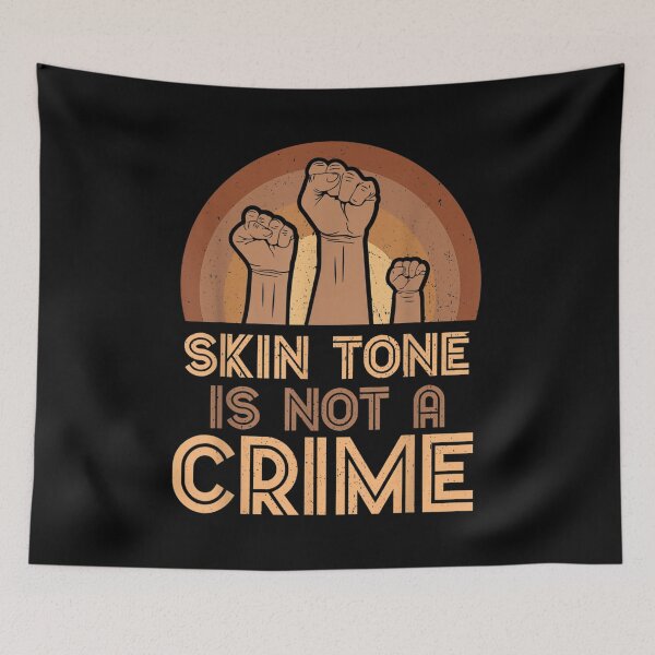 Item preview, Black History Month Skin Tone Is Not A Crime Melanin Women  designed and sold by laurenm233.