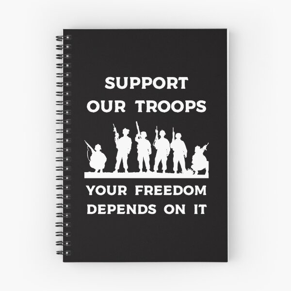 Item preview, Support our Troops American patriots Veterans day gift your freedom depends on it designed and sold by dreamwearprints.
