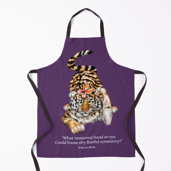 Item preview, Tyger's Symmetry | W Cartoon Tiger Cub designed and sold by Snootrac.