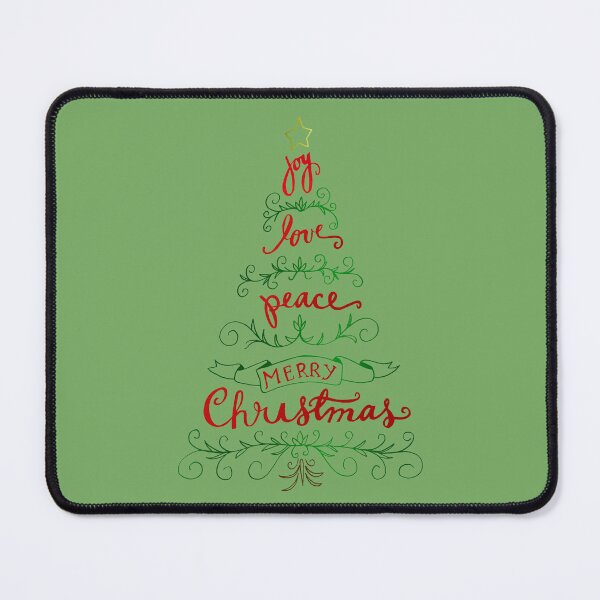 Item preview, Joy Love Peace Cita del árbol de Navidad designed and sold by LeCreateCo.