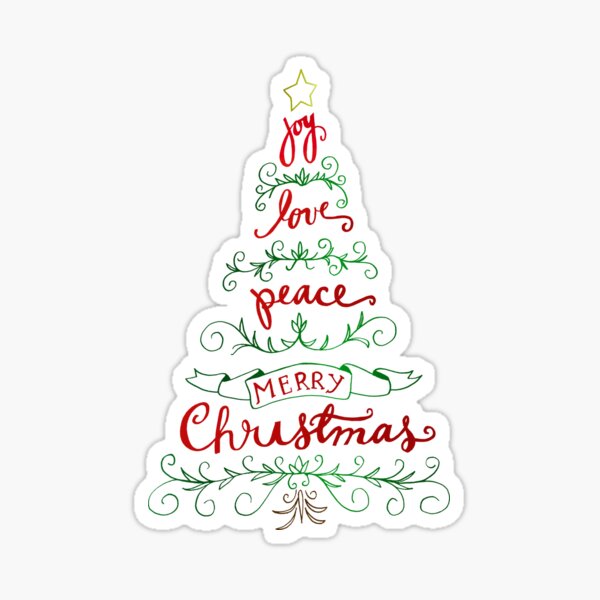 Christmas Joy Stickers for Sale