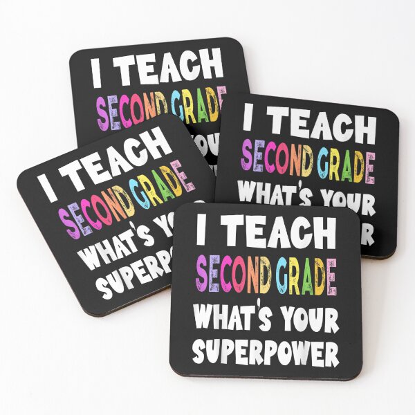 Item preview, I Teach Second Grade Whats Your Superpower 2nd Grade Teacher  designed and sold by laurenm233.