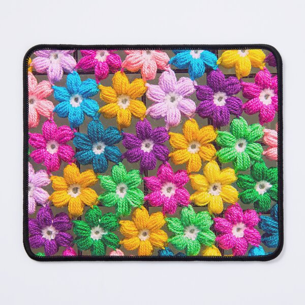 Item preview, KNITTED DAISIES designed and sold by Swooncake Press.