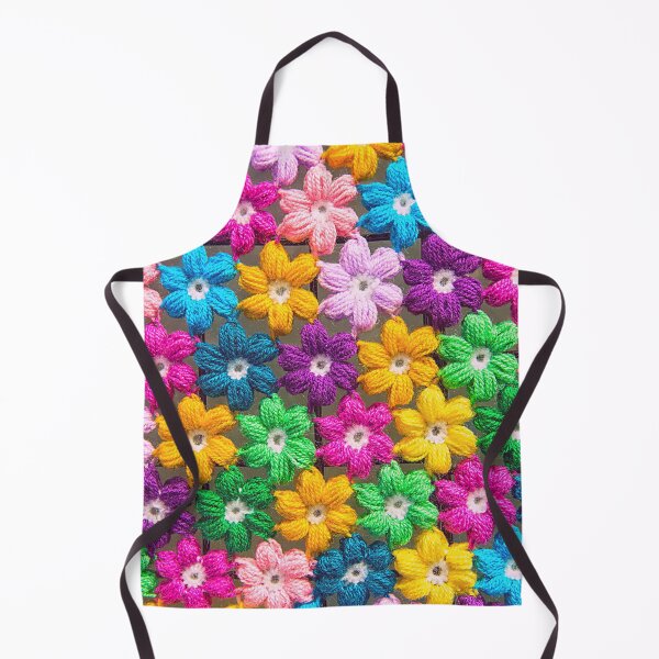 Item preview, KNITTED DAISIES designed and sold by Swooncake Press.