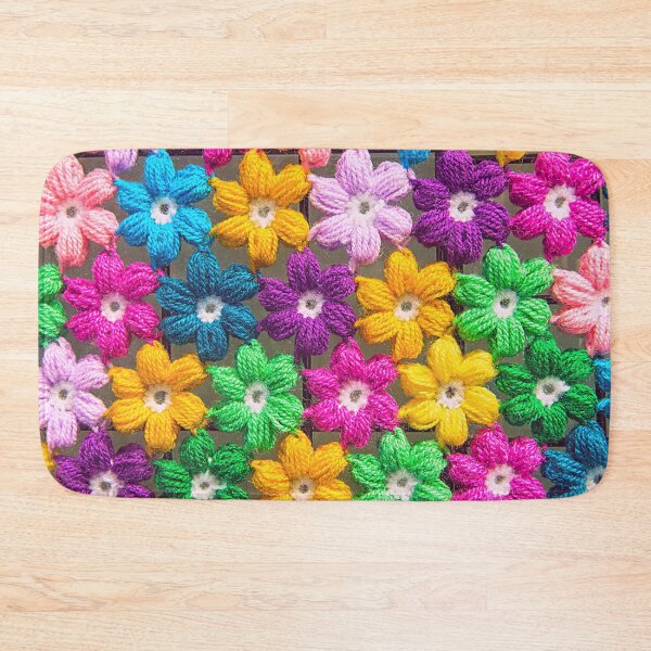 Item preview, KNITTED DAISIES designed and sold by Swooncake Press.