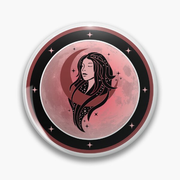 Item preview, Moon Goddess Celestial Crescent Moon and Stars designed and sold by OnyxMoonDesigns.