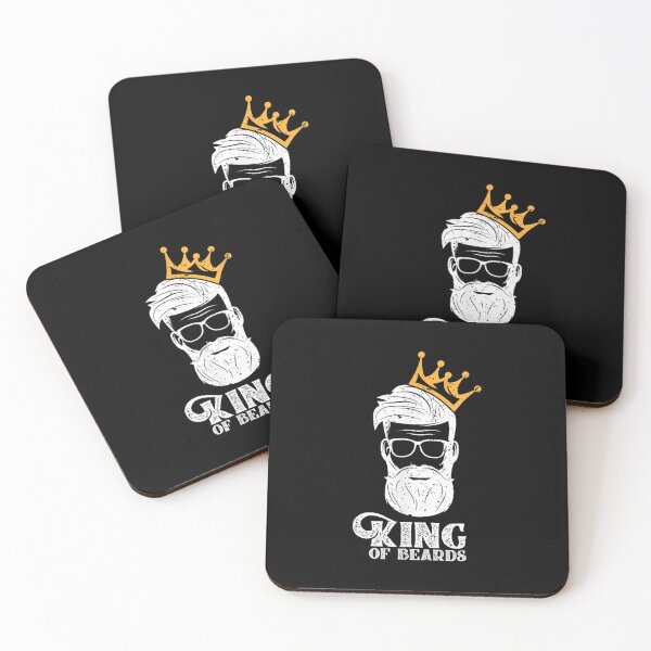 Item preview, King Of Beards I Viking Warrior Beer Beard  designed and sold by laurenm233.