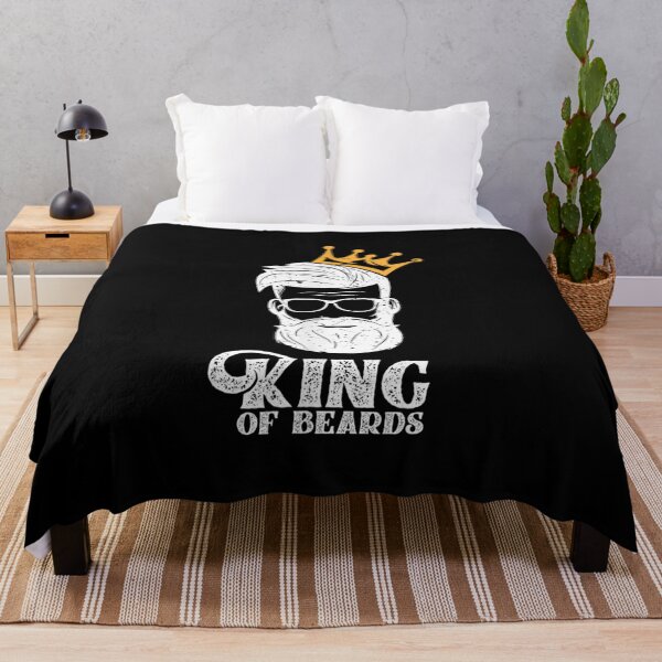 Item preview, King Of Beards I Viking Warrior Beer Beard  designed and sold by laurenm233.