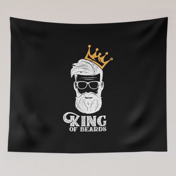 Item preview, King Of Beards I Viking Warrior Beer Beard  designed and sold by laurenm233.