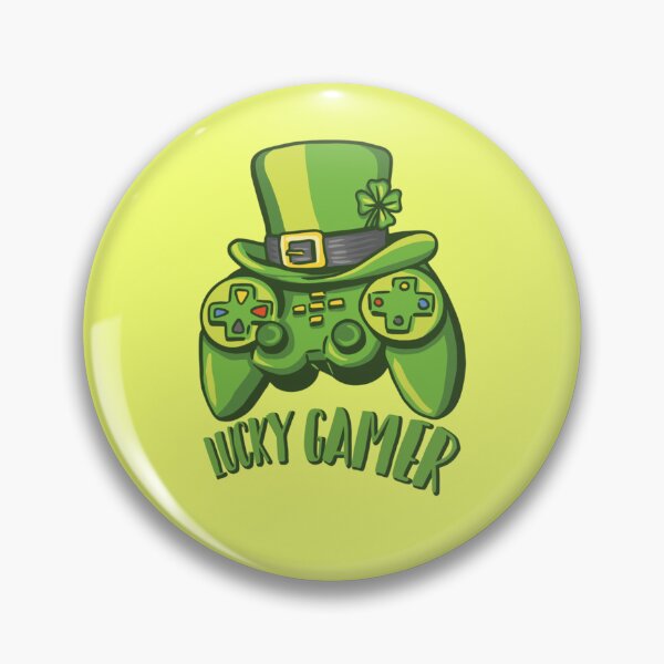 Item preview, Lucky Gamer St Patrick's Day Gaming Gamer designed and sold by Kezichy.