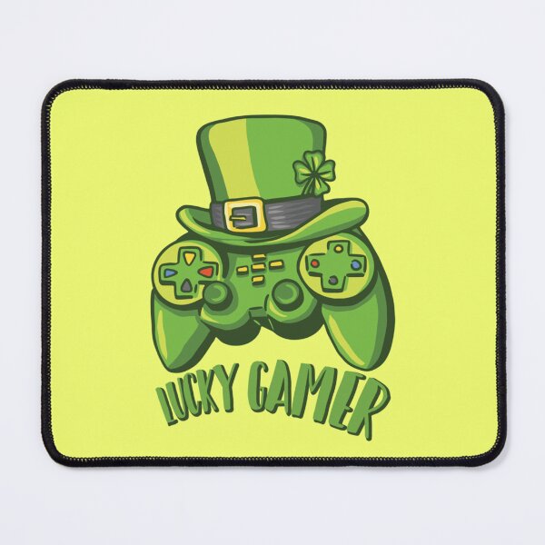 Item preview, Lucky Gamer St Patrick's Day Gaming Gamer designed and sold by Kezichy.