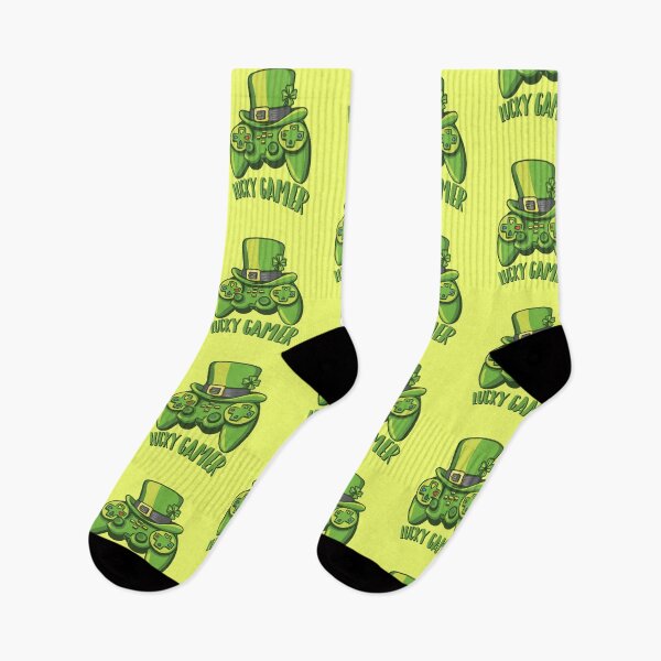 Item preview, Lucky Gamer St Patrick's Day Gaming Gamer designed and sold by Kezichy.
