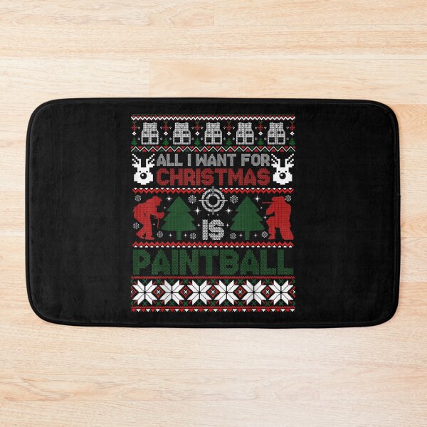 Item preview, I Want For Christmas Is Paintball Ugly Christmas Sweater  designed and sold by laurenm233.