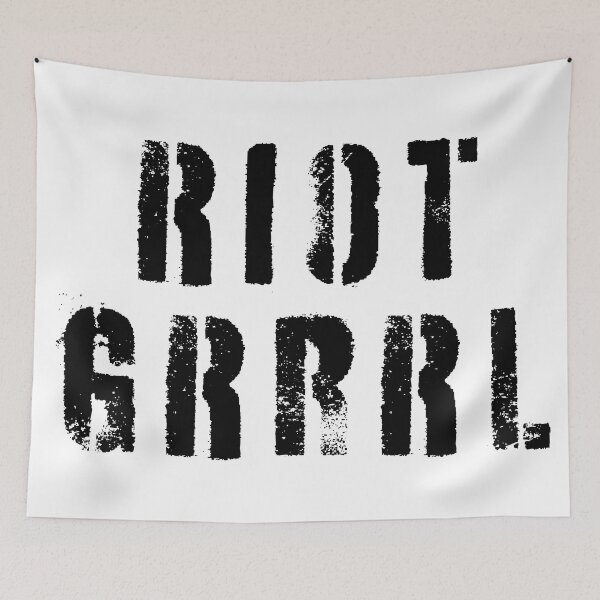 Item preview, Riot Grrrl designed and sold by Texterns.