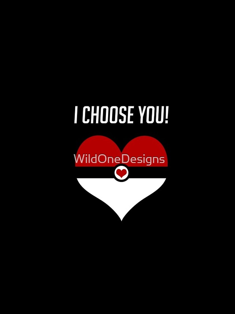 Thumbnail 4 of 4, iPhone Case, I Choose You! designed and sold by WildOneDesigns.