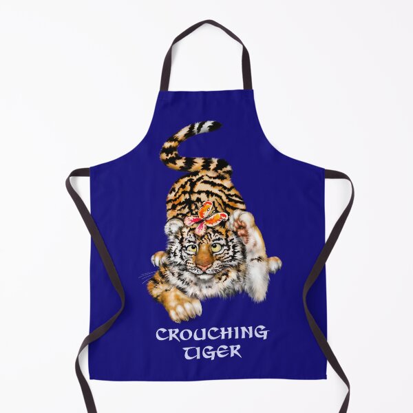Item preview, Crouching Tyger | W Cartoon Tiger Cub designed and sold by Snootrac.
