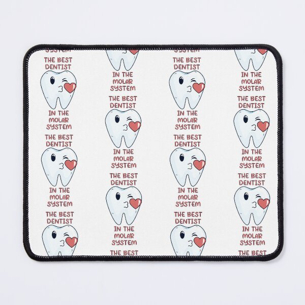 Item preview, Funny Best Dentist ,The Best Dentist In The Molar System,Funny Dental Pun Dentist's Day Gift designed and sold by pedrored369.