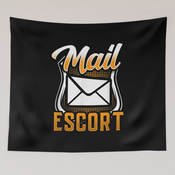 Item preview, Mail Escort Postman Postal Worker Mailman Courier  designed and sold by laurenm233.