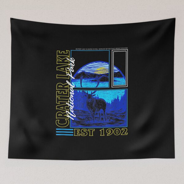 Item preview, Crater Lake National Park Oregon Mount Mazama Us Lake Hiking  designed and sold by laurenm233.