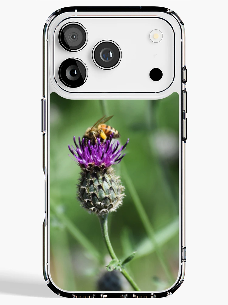 Thumbnail 1 of 5, iPhone Case, Gentle Bee designed and sold by Tracy Engle.