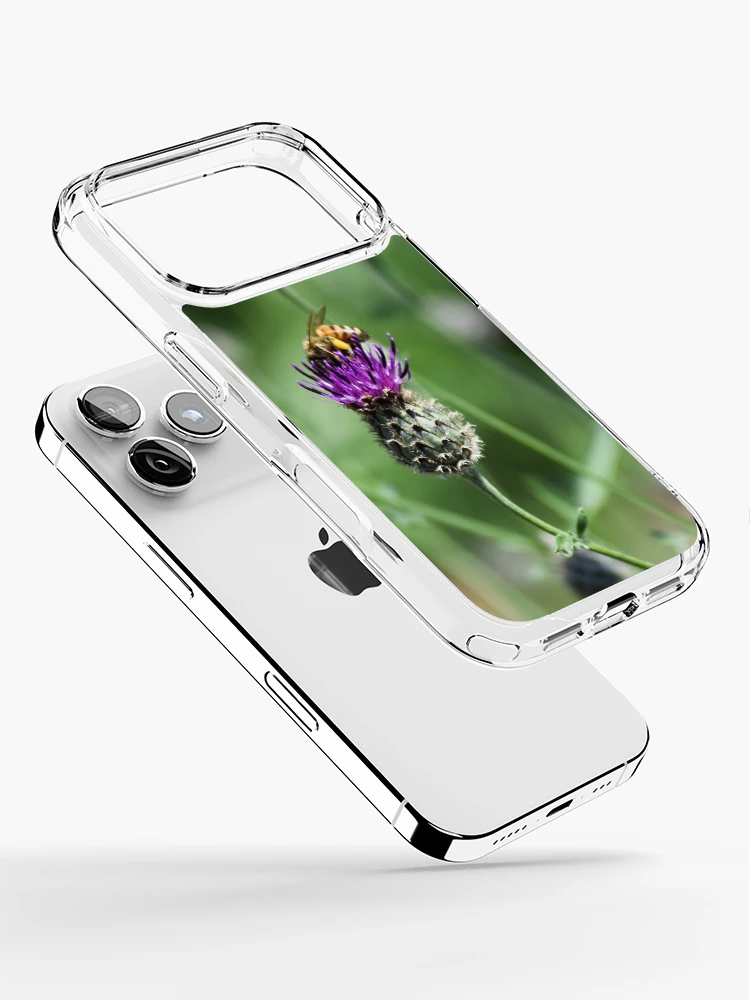 Thumbnail 2 of 5, iPhone Case, Gentle Bee designed and sold by Tracy Engle.