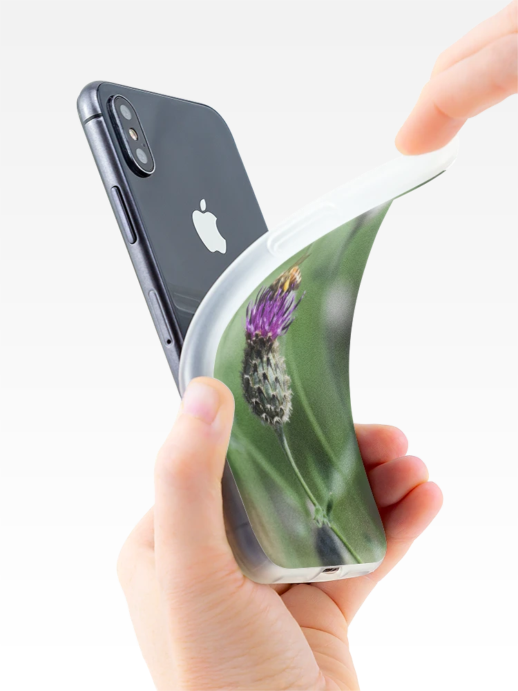 Thumbnail 4 of 5, iPhone Case, Gentle Bee designed and sold by Tracy Engle.