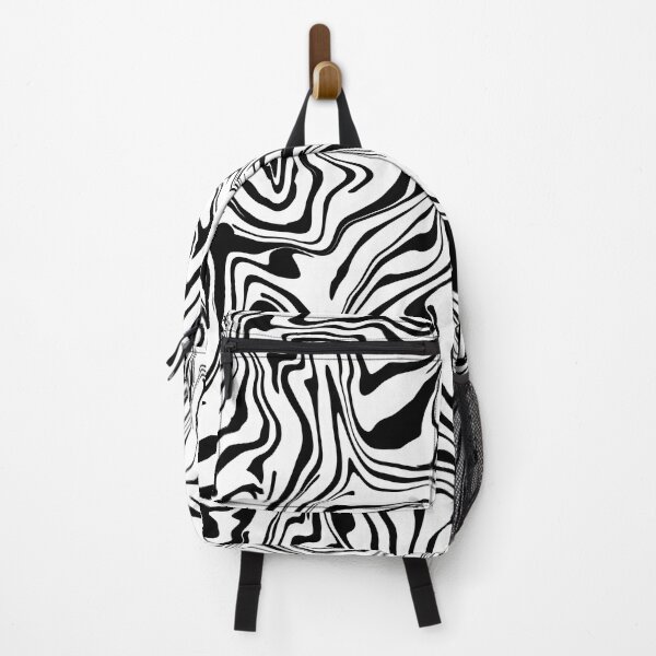 Item preview, Abstract Black and White Liquid Swirls designed and sold by Julie Erin Designs.
