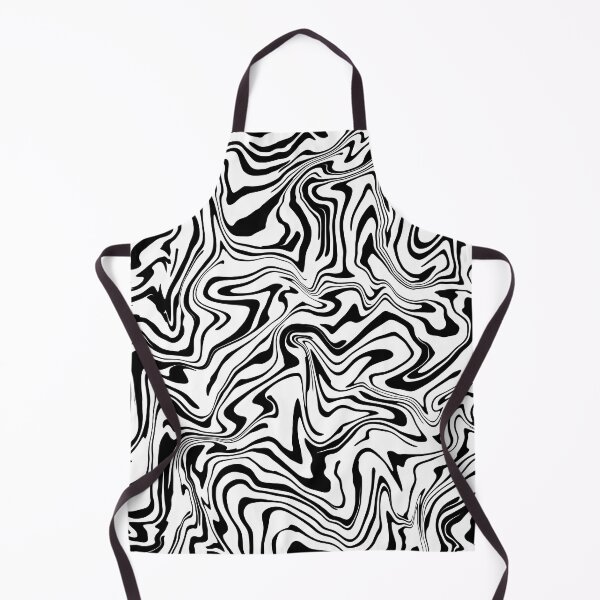 Item preview, Abstract Black and White Liquid Swirls designed and sold by Julie Erin Designs.