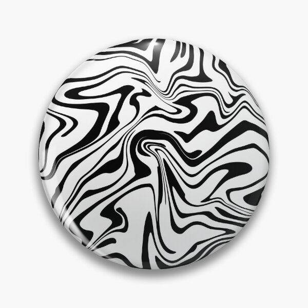 Item preview, Abstract Black and White Liquid Swirls designed and sold by Julie Erin Designs.