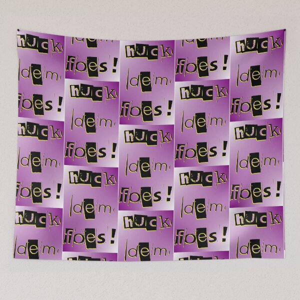 Item preview, Huck Dem Foes designed and sold by RextacularRocks.