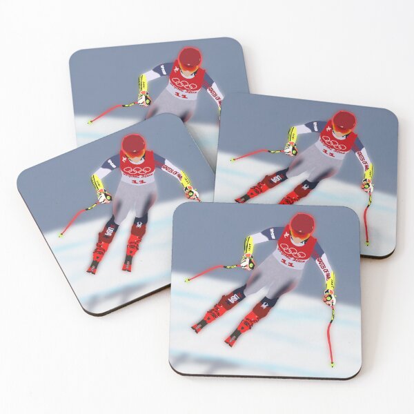 Item preview, Mikaela Shiffrin: 2022 Winter Games with Background designed and sold by FandomByCamilla.