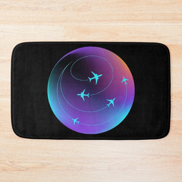 Item preview, Glowing Airline World designed and sold by JumpSeatDesign.
