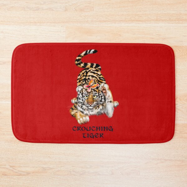 Item preview, Crouching Tyger | B Cartoon Tiger Cub  designed and sold by Snootrac.