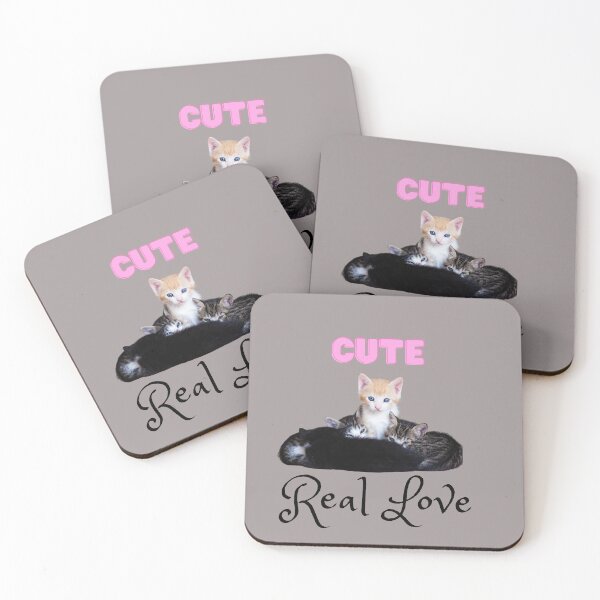 Item preview, Cute Real love t-shirt cat designed and sold by KokoDesigns145.