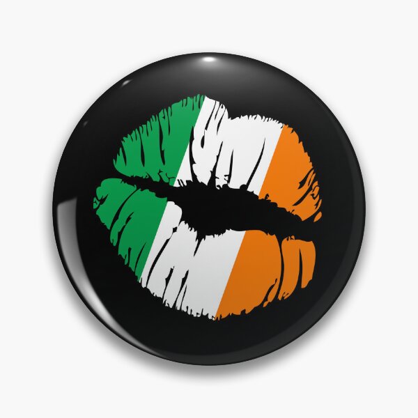 Item preview, Irish Flag Lips Kiss Saint Patricks Day Irish designed and sold by PY Tees.