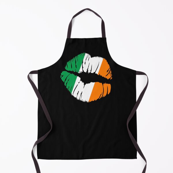 Item preview, Irish Flag Lips Kiss Saint Patricks Day Irish designed and sold by PY Tees.