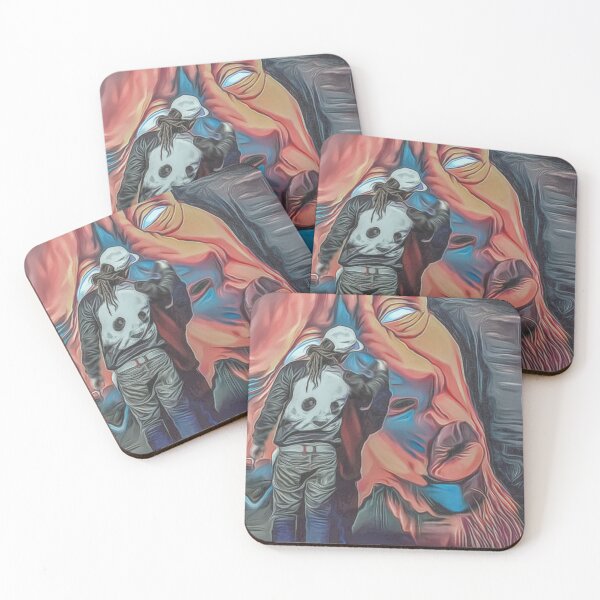 Item preview, Illustration of an Artist in Motion on Mural of a Man designed and sold by RyanCaudell.