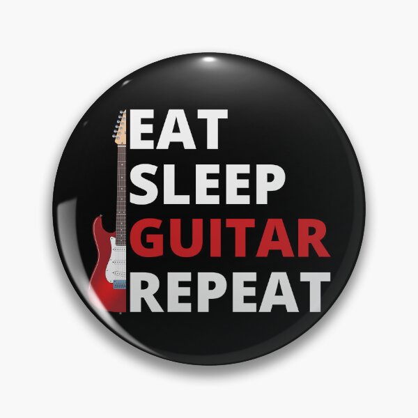 Item preview, Eat Sleep Guitar Repeat Guitarist Gift Guitar Lover designed and sold by EyanShop.