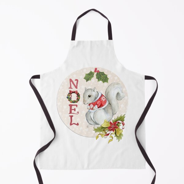 Item preview, Vintage Christmas Noel Squirrel designed and sold by silviaol.